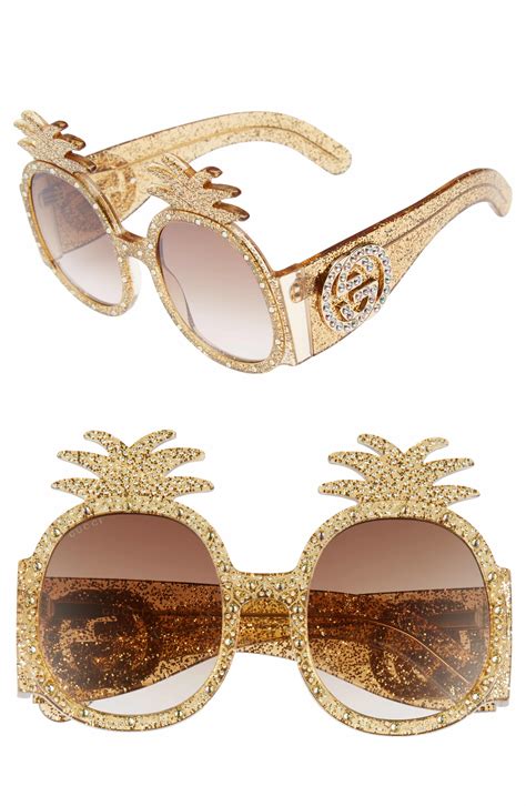 gucci palm tree glasses